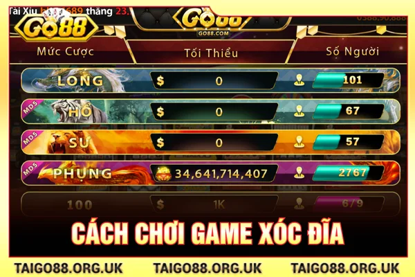 Cách chơi game xóc đĩa để ván đầu có cơ hội thắng cao