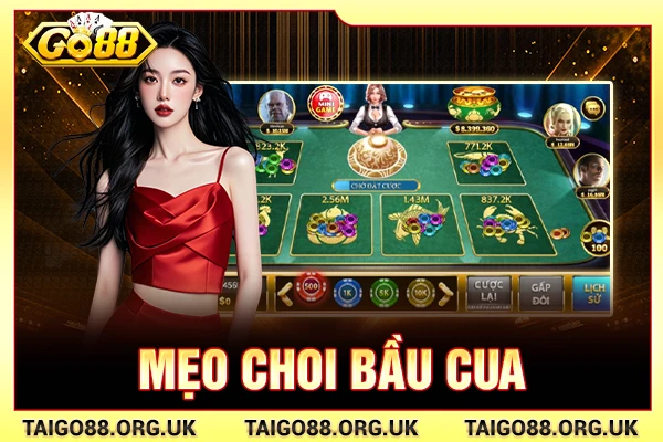 Mẹo chơi bầu cua