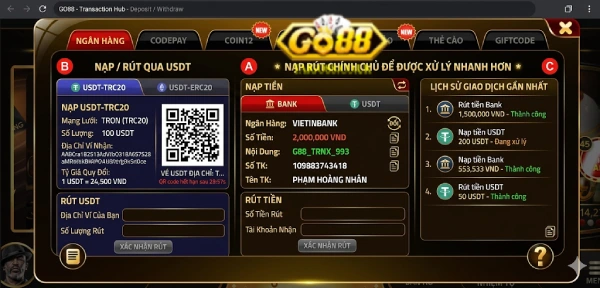 nap rút tiền go88com