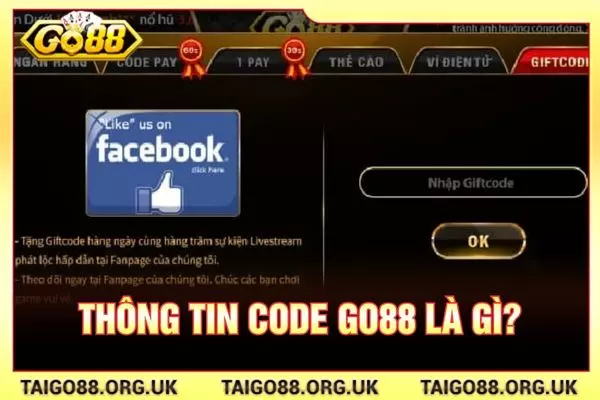 Thông tin Code GO88 là gì
