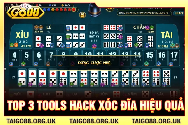 Top 3 tools hack xóc đĩa hiệu quả đứng đầu thị trường